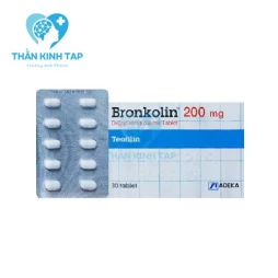 Bronkolin 200mg - Thuốc ngừa hen, co thắt phế quản